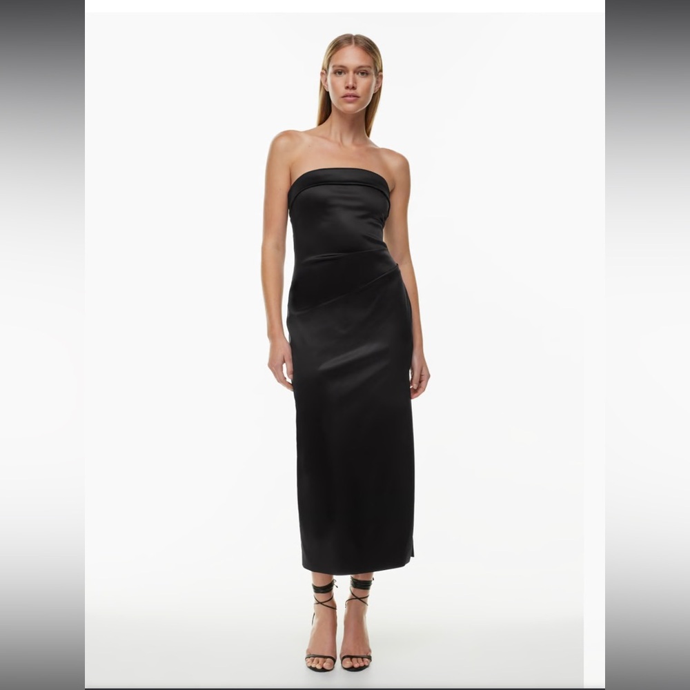 ARITZIA ten sexy black dress with slit